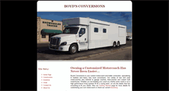 Desktop Screenshot of boydsconversions.com